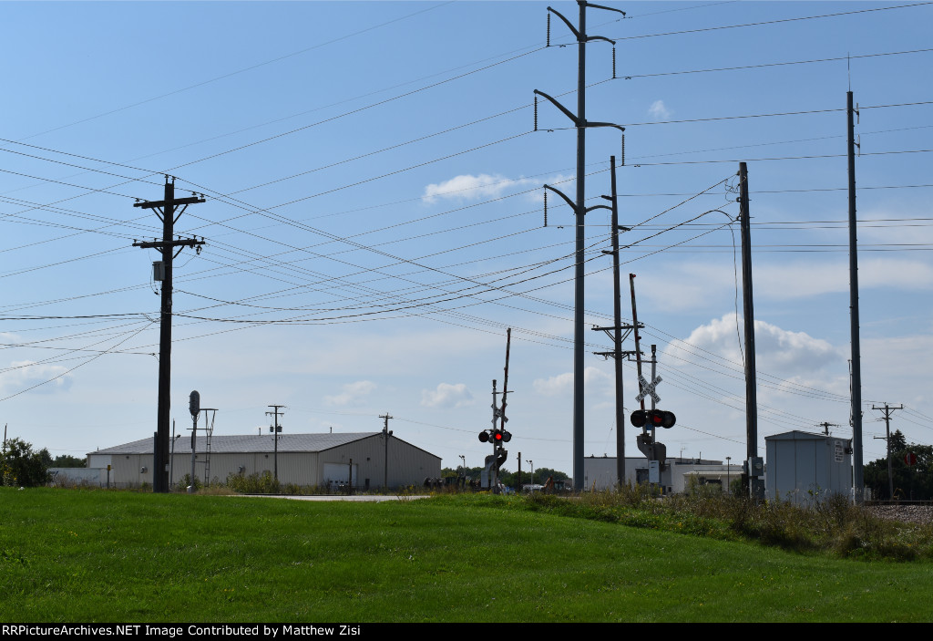 Northwestern Avenue Railroad Crossing